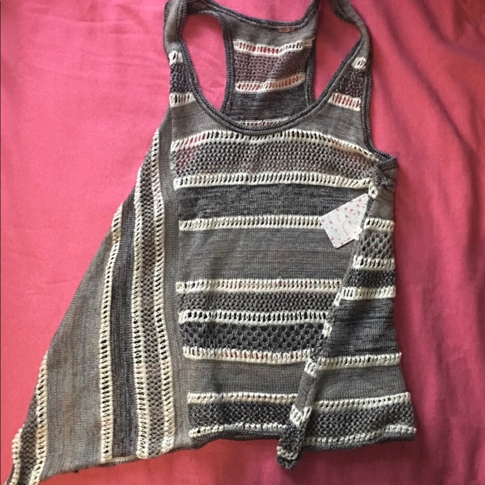Free People Lovebird Racerback Tank Too